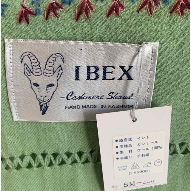 IBEX(アイベックス)のibexアイベック☆カシミールショール☆ レディースのファッション小物(マフラー/ショール)の商品写真