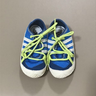 アディダス(adidas)の《匿名配送》【アディダス】スニーカー ブルー 14.0(スニーカー)