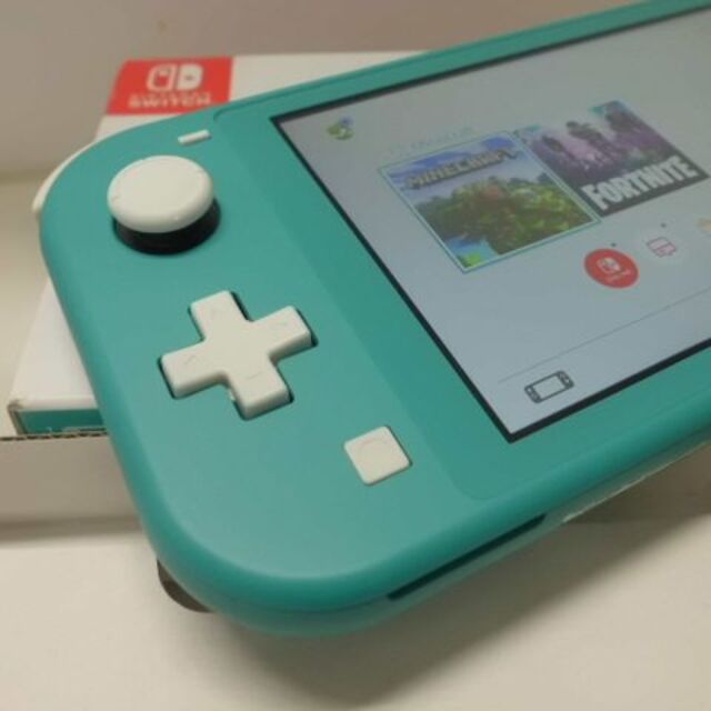 Nintendo Switch(ニンテンドースイッチ)のNintendo Switch Lite Turquoise任天堂スイッチライト エンタメ/ホビーのゲームソフト/ゲーム機本体(携帯用ゲーム機本体)の商品写真