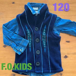 エフオーキッズ(F.O.KIDS)のキッズベスト  120(ジャケット/上着)