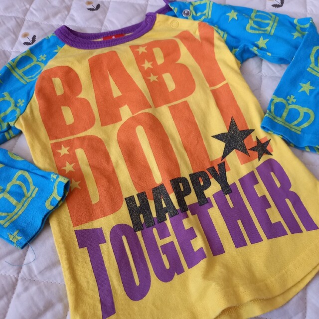 BABYDOLL(ベビードール)のベビードール BABYDOLL  ロングTシャツ 90cm 4枚セット キッズ/ベビー/マタニティのキッズ服男の子用(90cm~)(その他)の商品写真