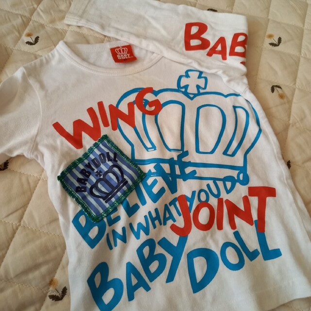 BABYDOLL(ベビードール)のベビードール BABYDOLL  ロングTシャツ 90cm 4枚セット キッズ/ベビー/マタニティのキッズ服男の子用(90cm~)(その他)の商品写真