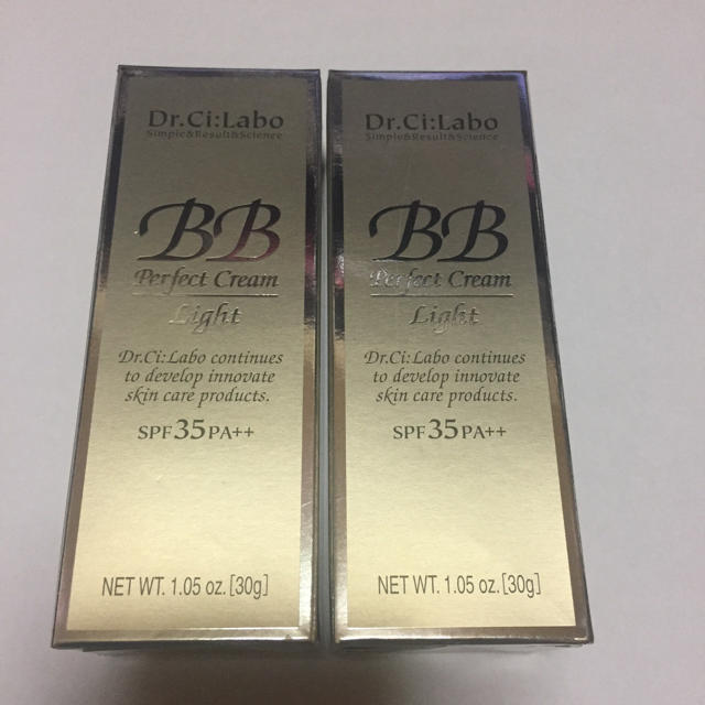 Dr.Ci Labo(ドクターシーラボ)のドクターシーラボ BBパーフェクトクリーム2本セット コスメ/美容のベースメイク/化粧品(BBクリーム)の商品写真