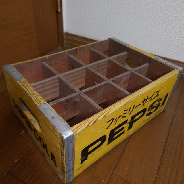 レアな昭和レトロペプシコーラ木箱