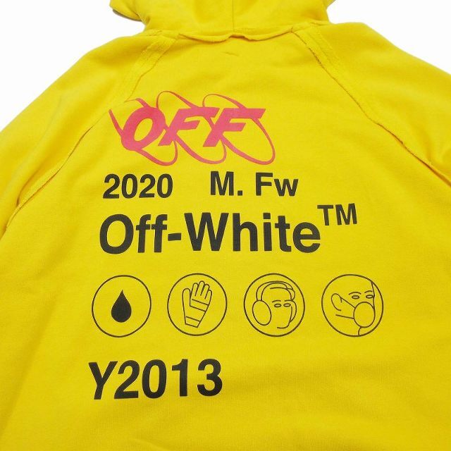 OFF-WHITE(オフホワイト)の19AW オフホワイト Y013 インダストリアル フーディー パーカー M メンズのトップス(パーカー)の商品写真