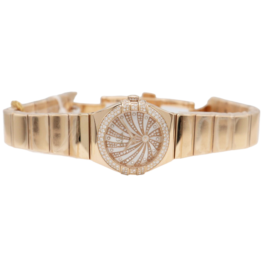 OMEGA(オメガ)の　オメガ OMEGA コンステレーション ダイヤベゼル 123.55.24.60.55.013 K18RG クオーツ レディース 腕時計 レディースのファッション小物(腕時計)の商品写真
