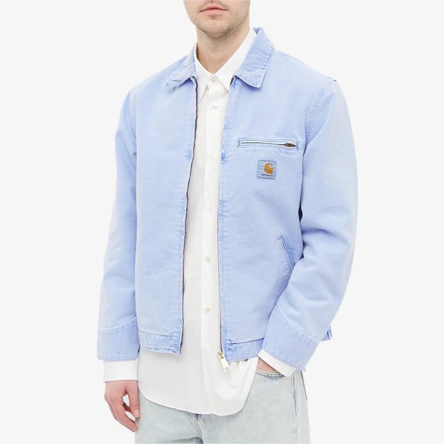 【 CARHARTT WIP DETROIT JACKET ICY WATER