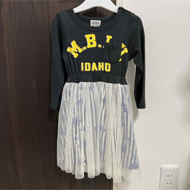 F.O.KIDS(エフオーキッズ)のアメカジ風ワンピース キッズ/ベビー/マタニティのキッズ服女の子用(90cm~)(ワンピース)の商品写真