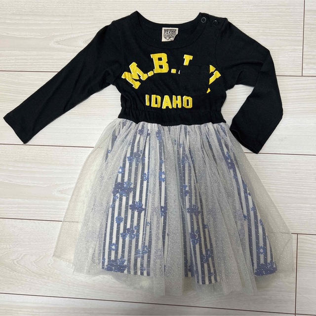 F.O.KIDS(エフオーキッズ)のアメカジ風ワンピース キッズ/ベビー/マタニティのキッズ服女の子用(90cm~)(ワンピース)の商品写真