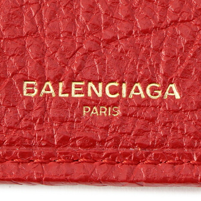 新品 バレンシアガ BALENCIAGA キーケース クラシック ルージュカーディナル 6