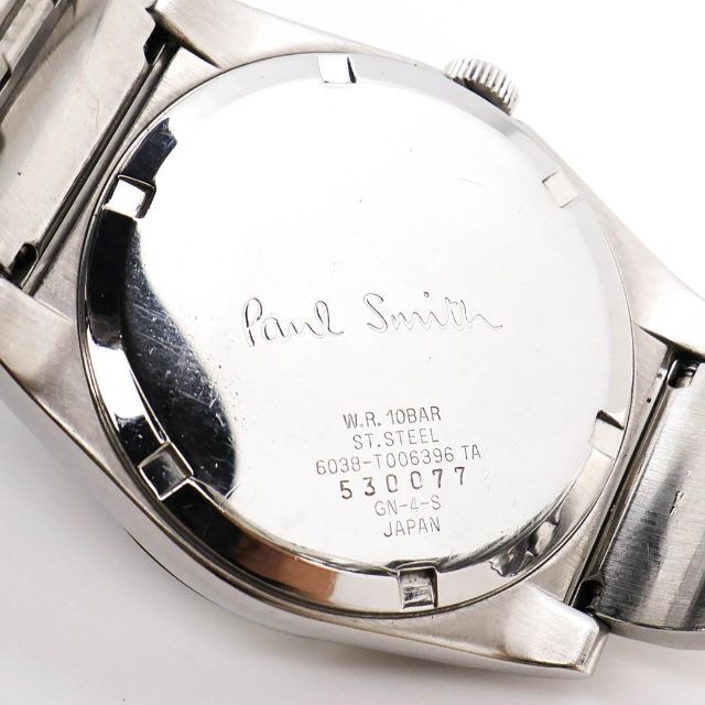Paul Smith(ポールスミス)の《人気》ポールスミス 腕時計 ブラック クォーツ レッド メンズ ラウンド メンズの時計(腕時計(アナログ))の商品写真