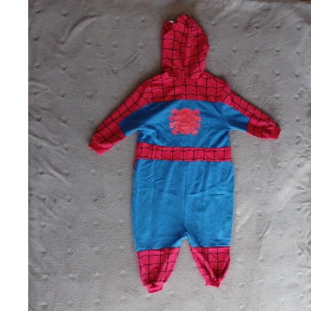 MARVEL(マーベル)のスパイダーマン　変身パジャマ120 キッズ/ベビー/マタニティのキッズ服男の子用(90cm~)(パジャマ)の商品写真