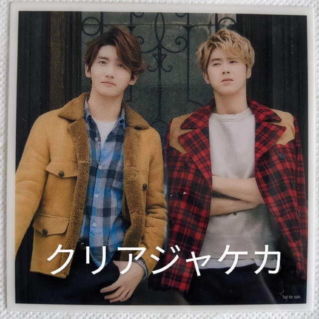 東方神起(トウホウシンキ)の東方神起 Time Works Wonders クリアジャケカ会場限定 エンタメ/ホビーのタレントグッズ(男性タレント)の商品写真