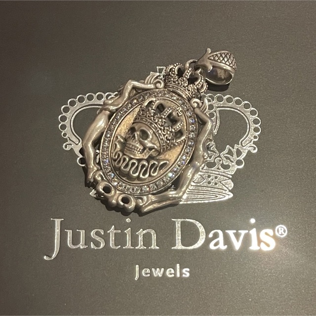 Justin Davis(ジャスティンデイビス)の◆JUSTIN DAVIS◆M.THUNDER CAMEO◆スカルペンダント◆ メンズのアクセサリー(ネックレス)の商品写真