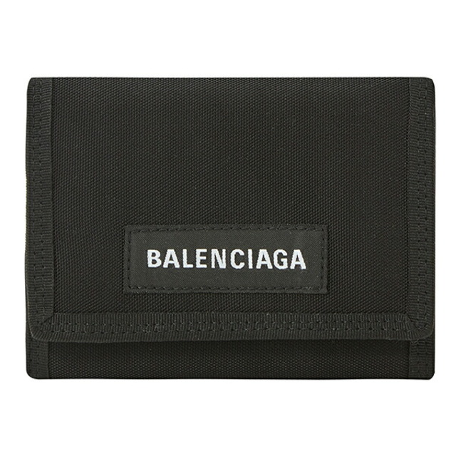 新品 バレンシアガ BALENCIAGA 3つ折り財布 エクスプローラー ブラック | フリマアプリ ラクマ