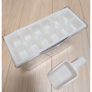 シャープ(SHARP)の製氷皿　製氷器　氷スコップ(冷蔵庫)