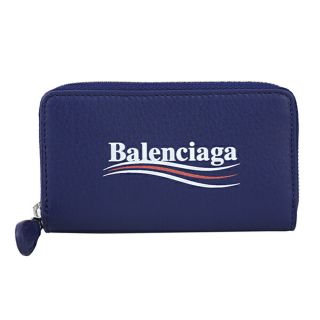 バレンシアガ(Balenciaga)の新品 バレンシアガ BALENCIAGA カードケース エブリデイ ブルーパシフィック(名刺入れ/定期入れ)