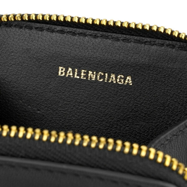 新品 バレンシアガ BALENCIAGA コインケース ヴィル ノワール