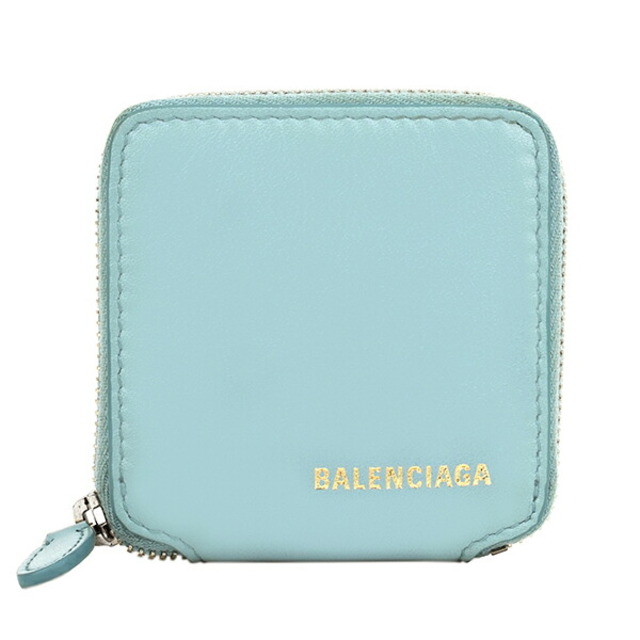 新品 バレンシアガ BALENCIAGA コインケース ヴィル ブルーグレー