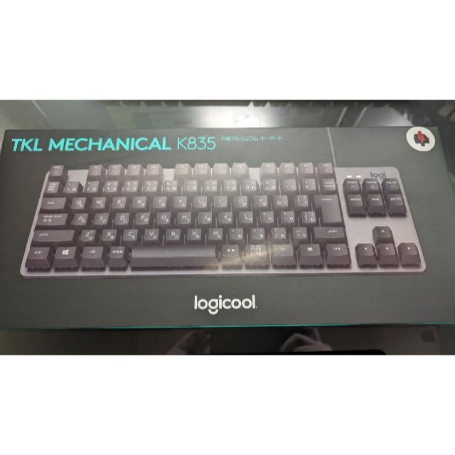 新品 Logicool メカニカルキーボード 赤軸 K835GPR ロジクール