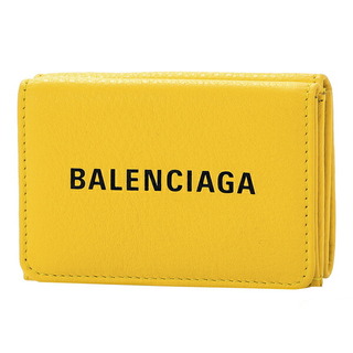 バレンシアガ(Balenciaga)の新品 バレンシアガ BALENCIAGA 3つ折り財布 エブリデイ イエロー 黄(財布)