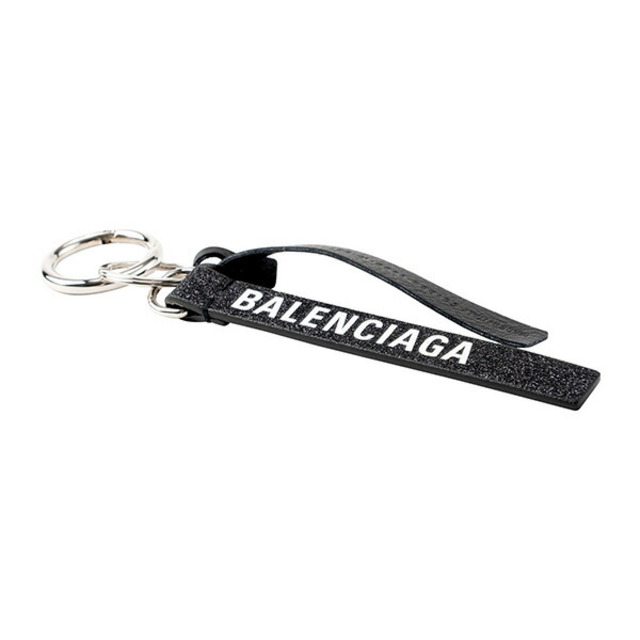 Balenciaga(バレンシアガ)の新品 バレンシアガ BALENCIAGA キーホルダー エブリデイ グリッター ノワール レディースのファッション小物(キーホルダー)の商品写真