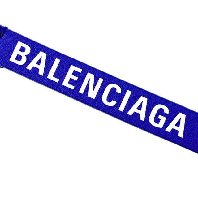 Balenciaga(バレンシアガ)の新品 バレンシアガ BALENCIAGA キーホルダー エブリデイ ブルー レディースのファッション小物(キーホルダー)の商品写真