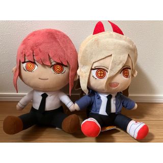 チェンソーマン　BIGぬいぐるみ　マキマ　パワー　2個セット(キャラクターグッズ)