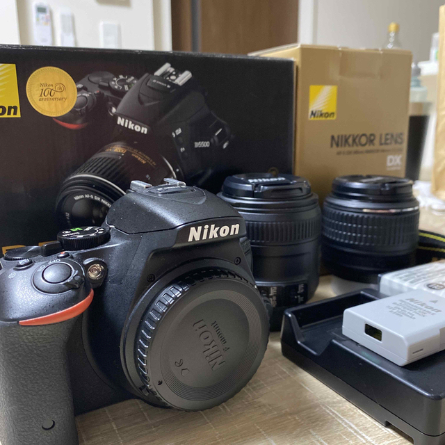最初の Nikon - 【値下げ】ニコン D5500 レンズキット 単焦点レンズ