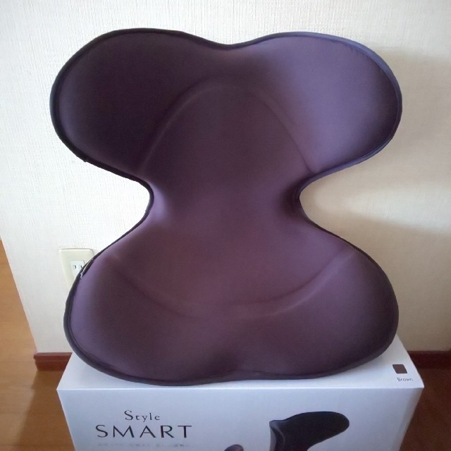 style smart MTG ブラウン インテリア/住まい/日用品の椅子/チェア(座椅子)の商品写真