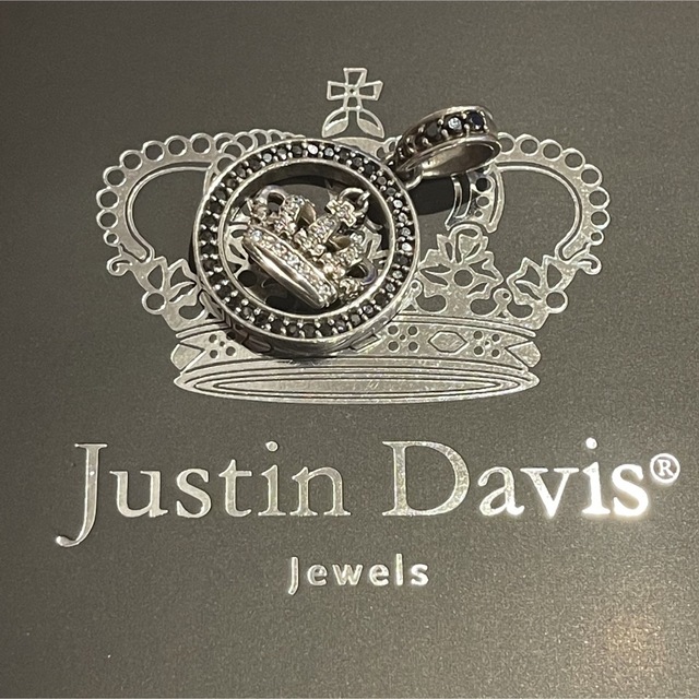 サイズJUSTIN DAVIS◆ST.MARTIN PENDANT◆クラウンペンダント