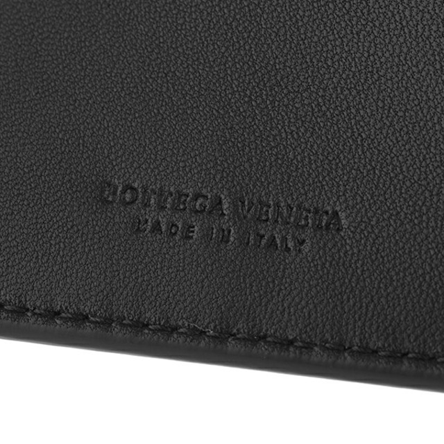 Bottega Veneta(ボッテガヴェネタ)の新品 ボッテガヴェネタ BOTTEGA VENETA 2つ折り財布 バイフォールドウォレット ネロ メンズのファッション小物(折り財布)の商品写真