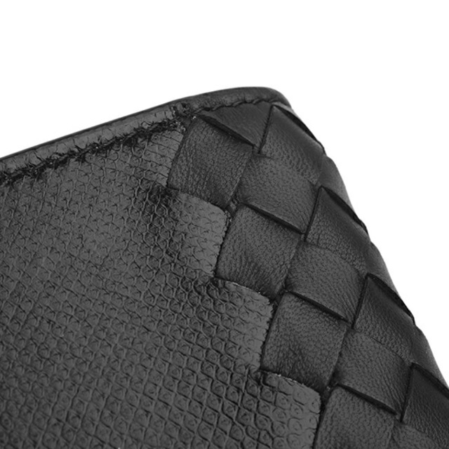 Bottega Veneta(ボッテガヴェネタ)の新品 ボッテガヴェネタ BOTTEGA VENETA 2つ折り財布 バイフォールドウォレット ネロ メンズのファッション小物(折り財布)の商品写真