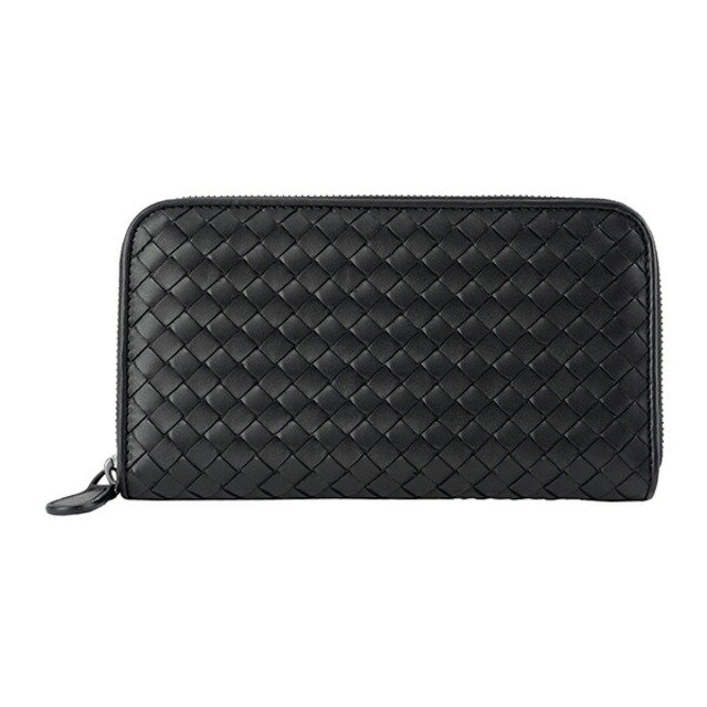 約11×19×25本体重量新品 ボッテガヴェネタ BOTTEGA VENETA 長財布 ジップアラウンドウォレット ネロ