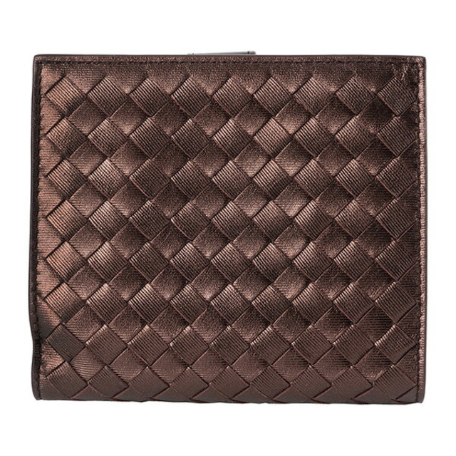 Bottega Veneta(ボッテガヴェネタ)の新品 ボッテガヴェネタ BOTTEGA VENETA 2つ折り財布 バイフォールド ダークバローロ メンズのファッション小物(折り財布)の商品写真