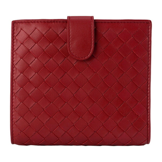 Bottega Veneta(ボッテガヴェネタ)の新品 ボッテガヴェネタ BOTTEGA VENETA 2つ折り財布 バイフォールド バカラローズ メンズのファッション小物(折り財布)の商品写真