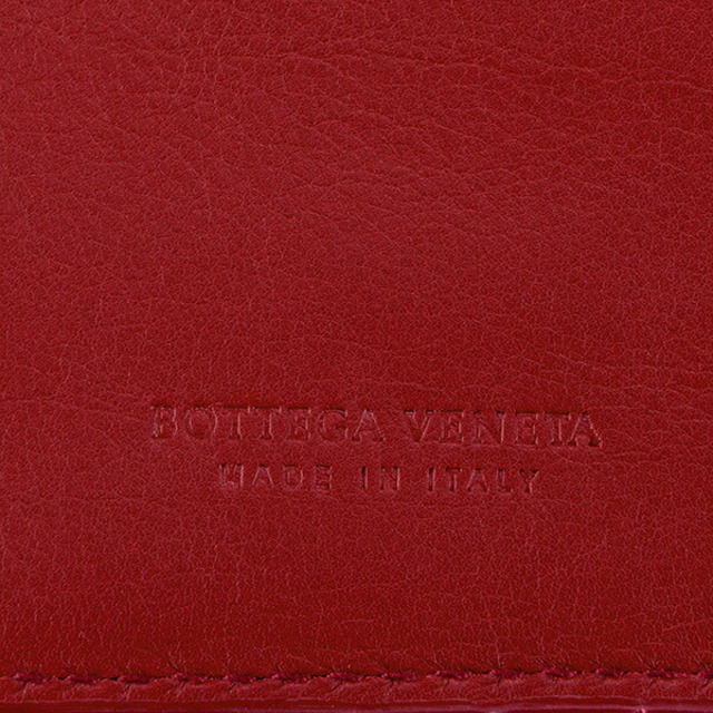 Bottega Veneta(ボッテガヴェネタ)の新品 ボッテガヴェネタ BOTTEGA VENETA 2つ折り財布 バイフォールド バカラローズ メンズのファッション小物(折り財布)の商品写真