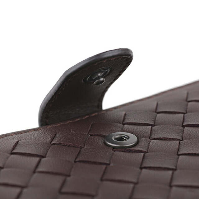 Bottega Veneta(ボッテガヴェネタ)の新品 ボッテガヴェネタ BOTTEGA VENETA 2つ折り財布 フレンチウォレット エバノ メンズのファッション小物(折り財布)の商品写真