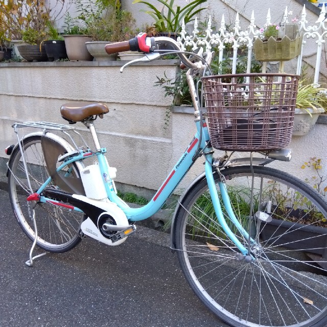 自転車パナソニック電動アシスト自転車バッテリー大容量16Anタイヤサイズ26インチ