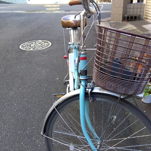 パナソニック電動アシスト自転車バッテリー大容量16Anタイヤサイズ26 ...