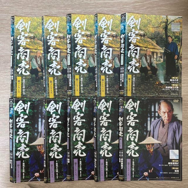 DVD 剣客商売 10巻セット