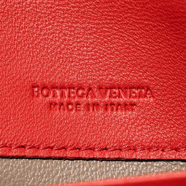 Bottega Veneta(ボッテガヴェネタ)の新品 ボッテガヴェネタ BOTTEGA VENETA 長財布 コンチネンタル チャイナレッド メンズのファッション小物(長財布)の商品写真