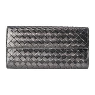 ボッテガヴェネタ(Bottega Veneta)の新品 ボッテガヴェネタ BOTTEGA VENETA 長財布 コンチネンタル アルジェント(長財布)