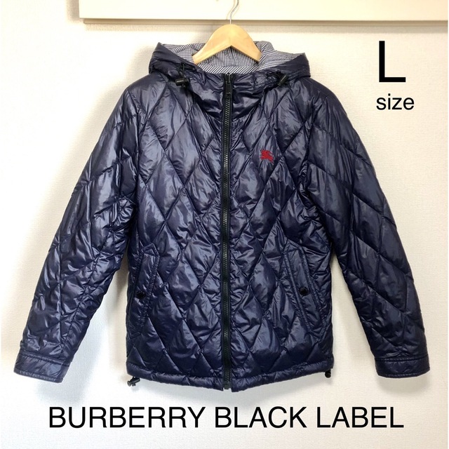 BURBERRY BLACK LABEL(バーバリーブラックレーベル)の【BURBERRY BLACK LABEL 】リバーシブルダウンジャケット メンズのジャケット/アウター(ダウンジャケット)の商品写真