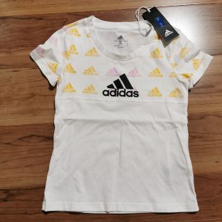 アディダス(adidas)の新品　アディダス　Tシャツ　ガールズ　130(Tシャツ/カットソー)