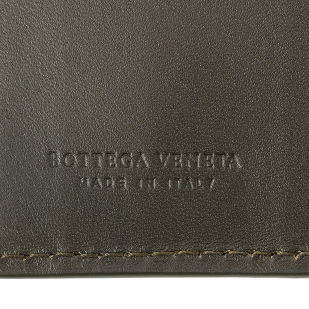 Bottega Veneta(ボッテガヴェネタ)の新品 ボッテガヴェネタ BOTTEGA VENETA 2つ折り財布 バイフォールドウォレット カーキ メンズのファッション小物(折り財布)の商品写真