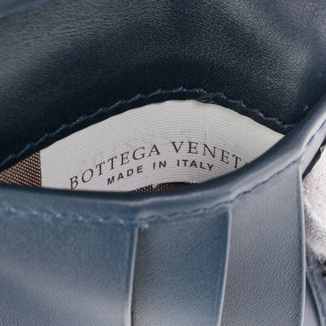Bottega Veneta(ボッテガヴェネタ)の新品 ボッテガヴェネタ BOTTEGA VENETA 2つ折り財布 ミニウォレット トリマリーネ メンズのファッション小物(折り財布)の商品写真