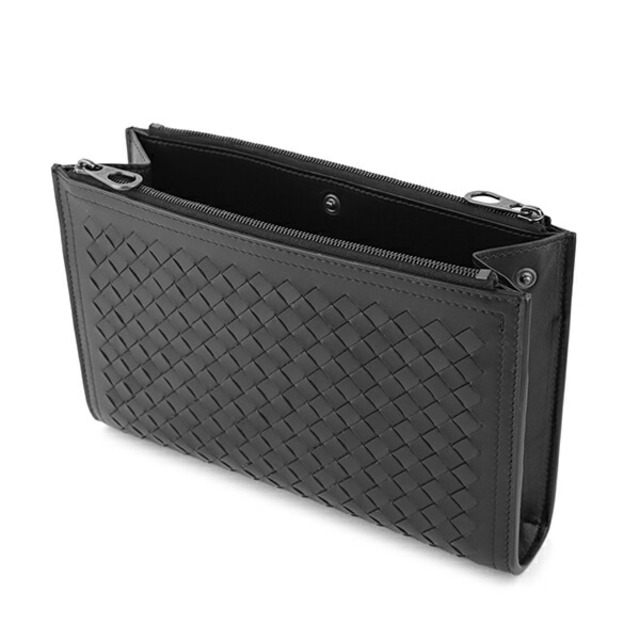 新品 ボッテガヴェネタ BOTTEGA VENETA クラッチバッグ ポーチ ネロ
