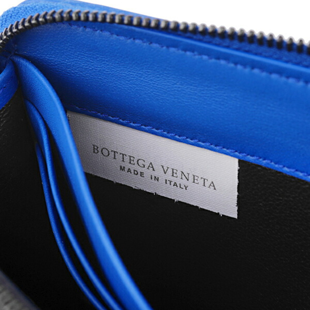 Bottega Veneta(ボッテガヴェネタ)の新品 ボッテガヴェネタ BOTTEGA VENETA 長財布 ジップアラウンド シグナルブルー メンズのファッション小物(長財布)の商品写真