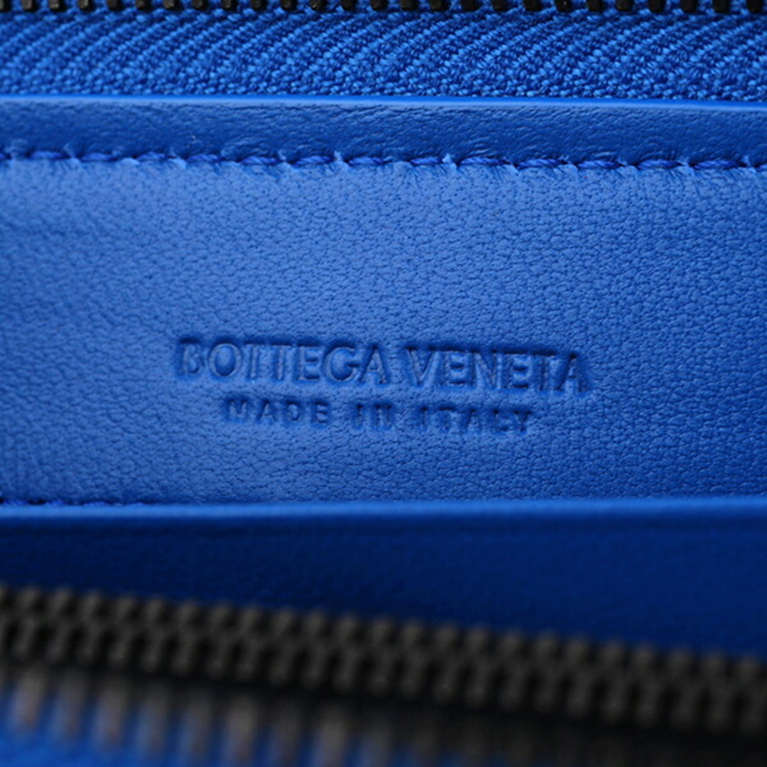 Bottega Veneta(ボッテガヴェネタ)の新品 ボッテガヴェネタ BOTTEGA VENETA 長財布 ジップアラウンド シグナルブルー メンズのファッション小物(長財布)の商品写真